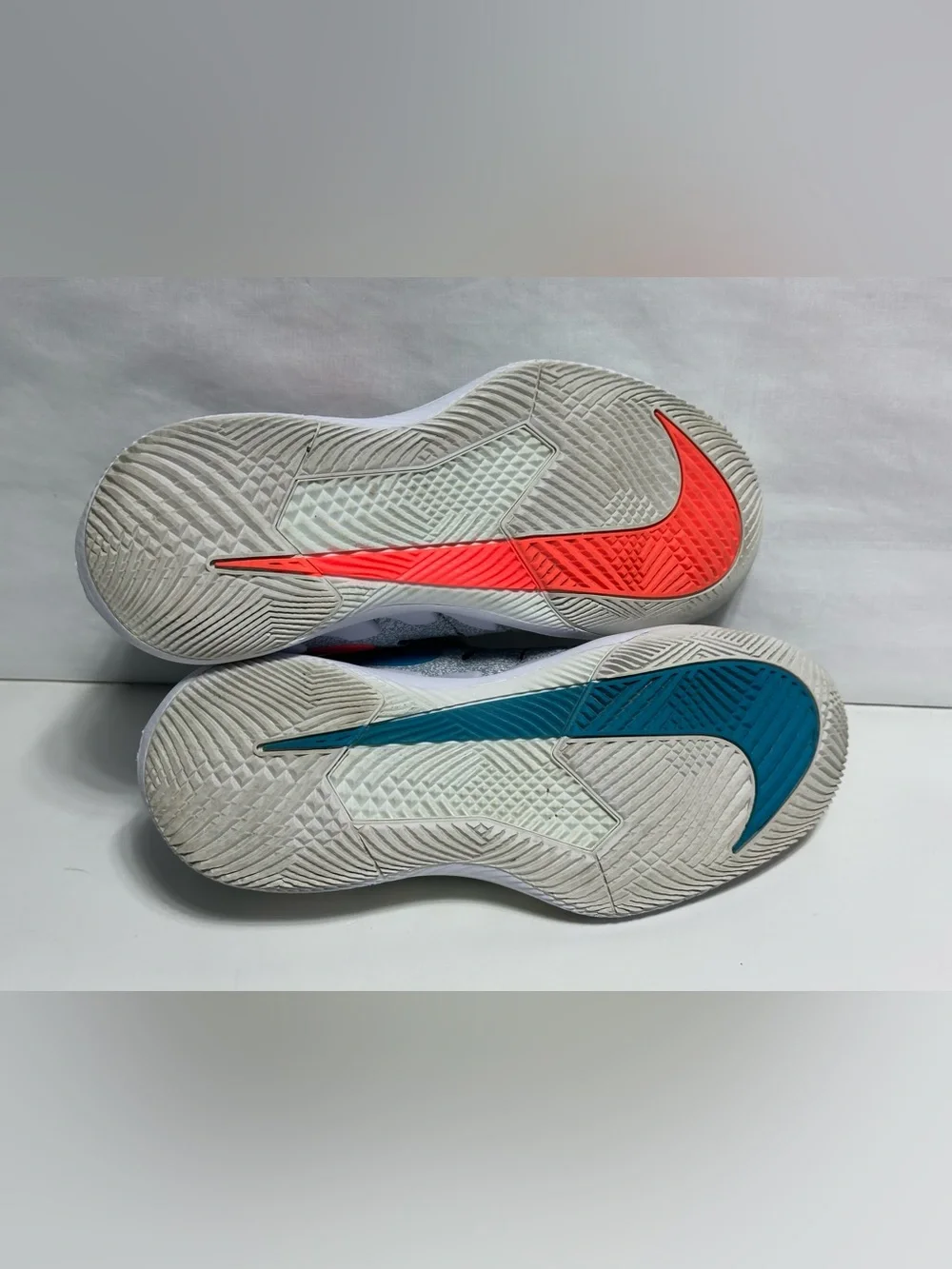 Nike Air Zoom Vapor X HC Half Blue Pink Tennis Shoes AA8027-064 Size 7